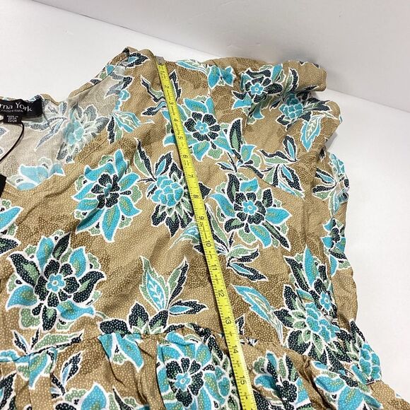 Arna York Collection Floral Dress Siera MIDI Plus Size 22/24 NWT - Picture 8 of 11